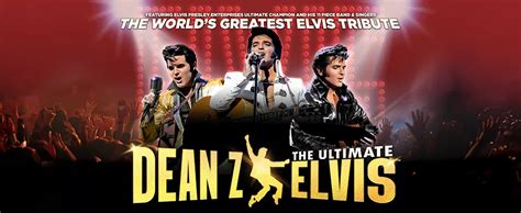 Dean Z The Ultimate Elvis August 21 2024 Tickets And Info Blue