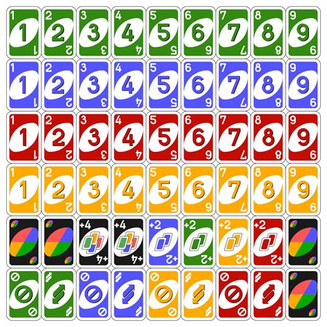 Free Printable Uno Cards Back And Front