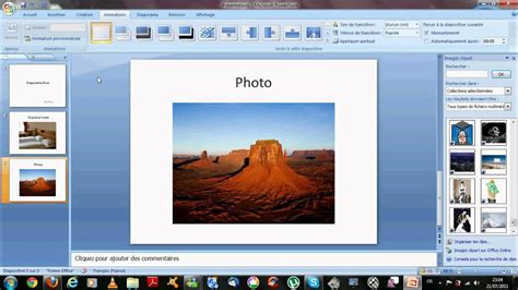 Le montage vidéo n'a jamais été aussi facile ! faire un diaporama avec powerpoint 2007.avi - YouTube