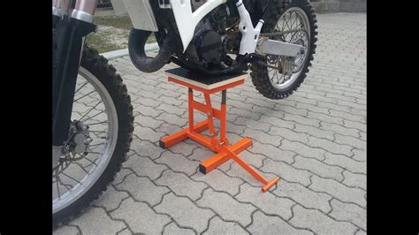 You'll also find lots of popular crash compilations when it comes to off road bike videos on youtube. alzamoto fai da te (homemade dirt bike lift stand ...