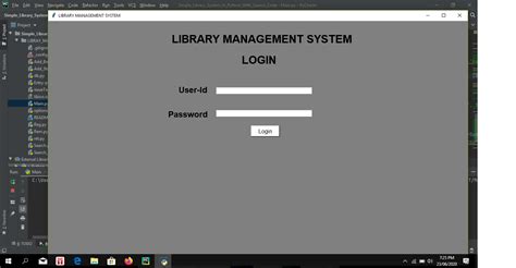 Library Management System Project In Python And Mysql Source Code Images