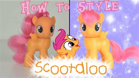 Mlp Scootaloo Hair Styling Tutorial How To Style Mlp Hairstyle Mlp