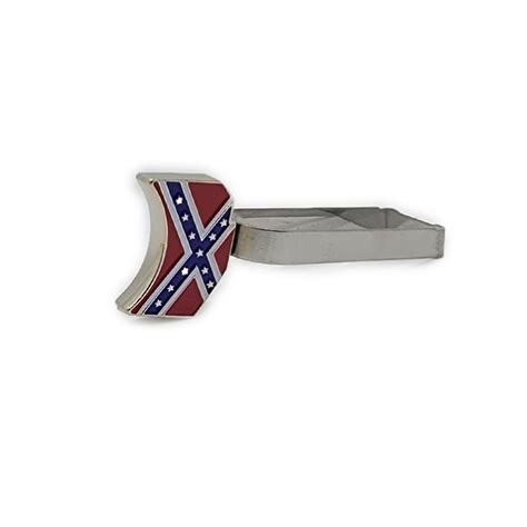 1911 Trigger Dixie Flag Nickel Grips America
