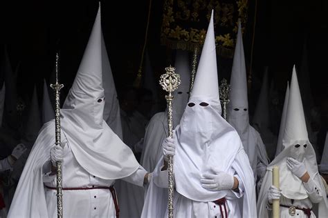 Holy Week These Spanish Penitents Have Nothing To Do With The Kkk