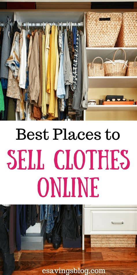 Best Places to Sell Your Clothes Online | Things to sell, Sell your