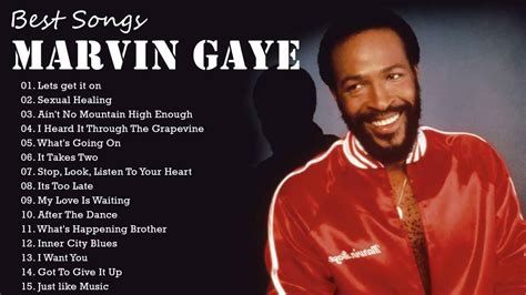 marvin gaye greatest hits playlist marvin gaye best songs of all time youtube