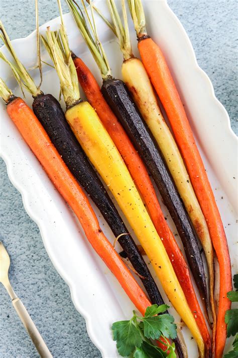 The Best Whole Roasted Rainbow Carrots Fresh Coast Eats