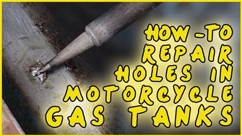The gas has been sitting in the tank for three months, does anyone think my bike will start if i drain the gas and put in new gas? How To Solder Holes In Motorcycle Gas Tanks (2019) - YouTube