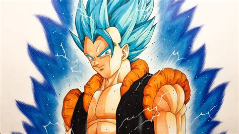 Hey guys what do you think of my drawing of bardock that i did nearly a year ago ~prime~. ゴジータ 超サイヤ人ブルー 描いてみた/Drawing Gogeta Super Saiyan Blue - YouTube