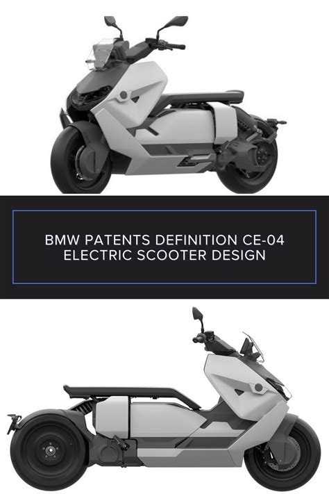 Bmw Patents Definition Ce 04 Electric Scooter Design Beer Bike Scooter