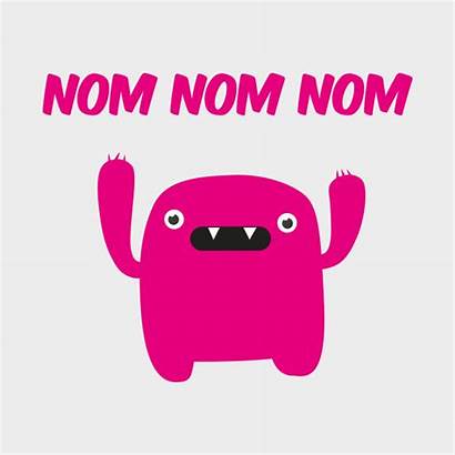Nom Monster Om Funny Phone Shirt Case