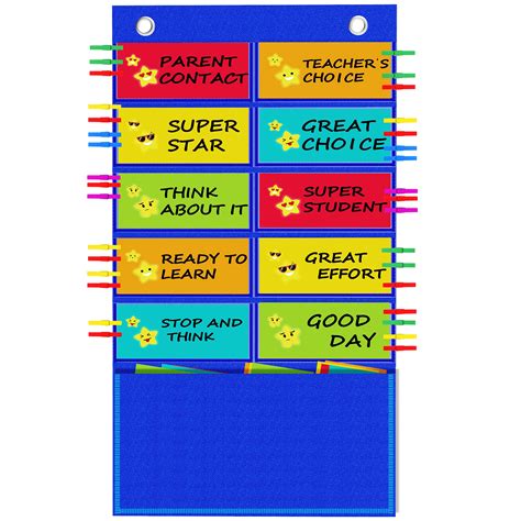 Buy Sfcddtlg Student Behavior Clip Chart For Classroom Management
