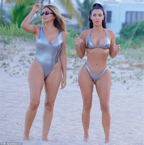 Kim Kardashian Flaunts Her Banging Body In Sexy Silver