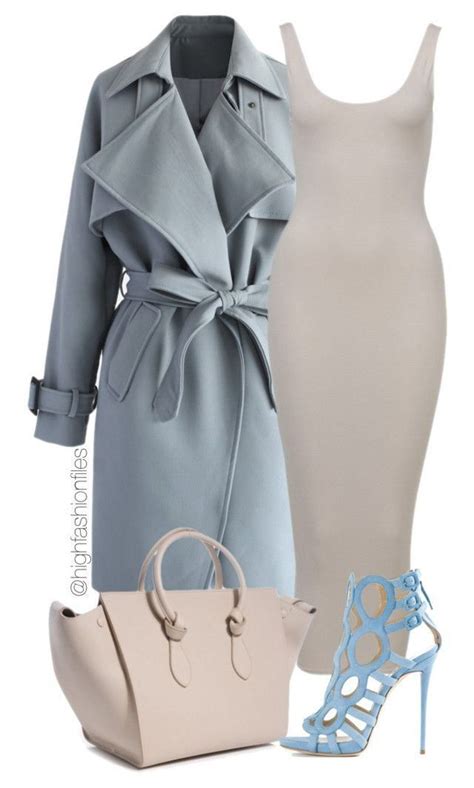 Baby Blue By Highfashionfiles Liked On Polyvore 1000 In 2020