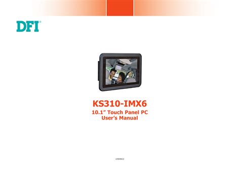 Dfi Ks310 Imx6 Fanless Touch Panel Pc Owners Manual Manualzz