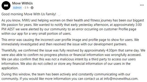 Rachel Dillons Fitness App Move With Us Exposes Users After Data