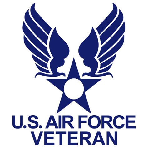Download US AIR FORCE VETERAN USAF EMBLEM ARMY MILITARY VINYL DECAL ...