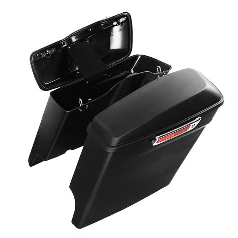 Tcmt 4 Extended Stretched Hard Saddlebags Fit For Harley Touring 2014