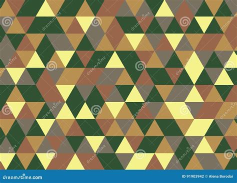 Vector Modern Colorful Geometry Triangle Pattern Color Abstract Stock