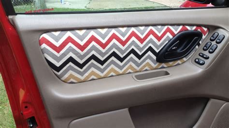 Fabric Covered Car Interior Make