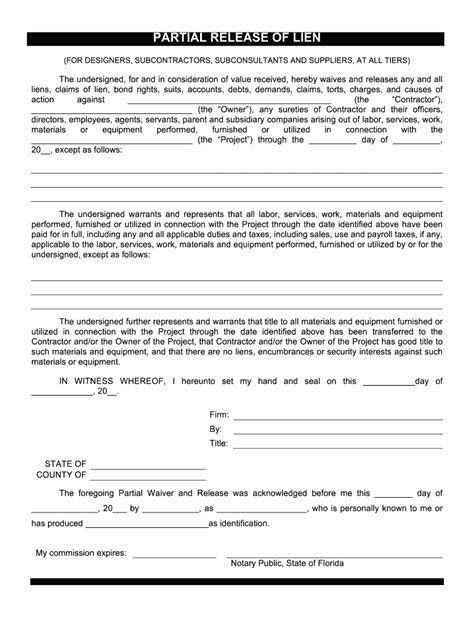 Partial Lien Waiver Form Pdf Fill Out Sign Online Dochub