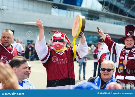 MINSK, BELARUS - MAY 10, 2014: the World Ice Hockey Championship