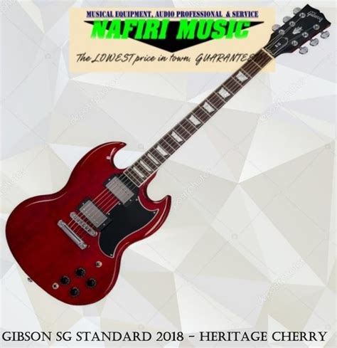Jual Gibson SG Standard 2018 Heritage Cherry Di Lapak Nafiri Music