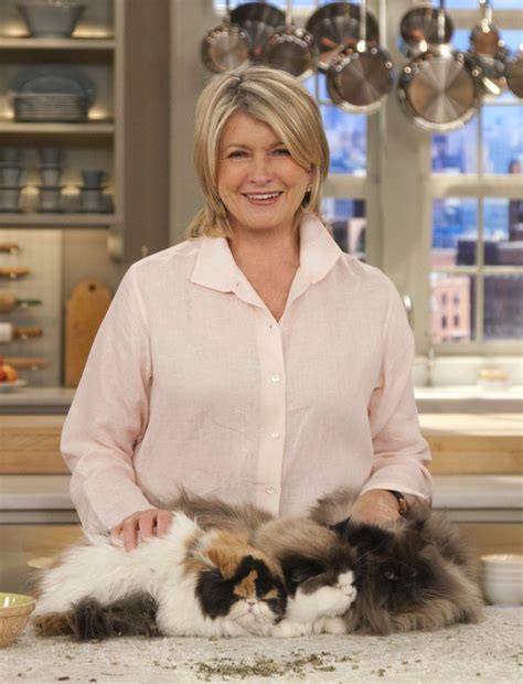 Martha Stewart And Her Cats Celebrities With Cats Cat Nails Martha