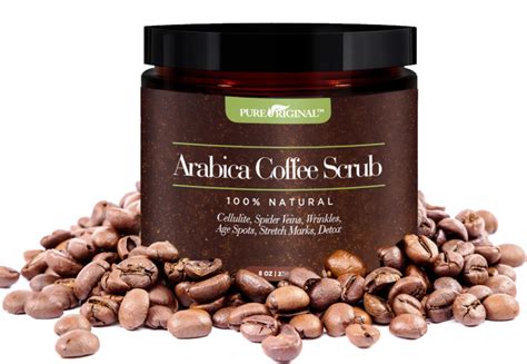 arabica coffee body scrub pure original beauty