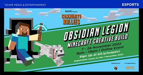 Community Rallies Minecraft Creative Build By Obsidian Legion Scape