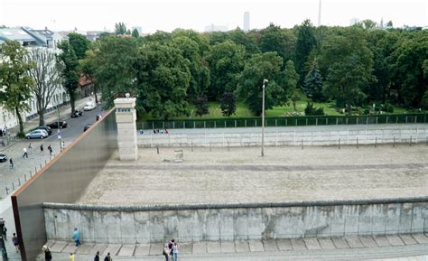 How the berlin wall encircled in west berlin, making it impossible to go far without hitting the wall. Berlin Wall Memorial - Exploring Our World