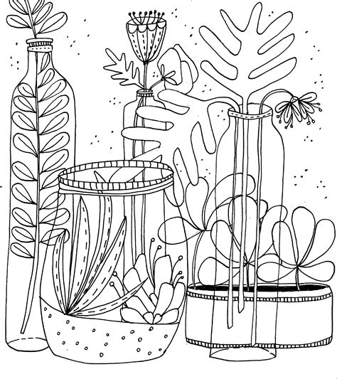 Pin On Floral Coloring Pages For Adults