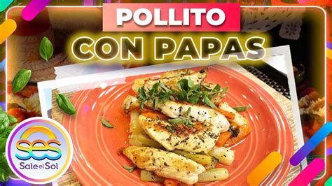 Prepara Rico Pollito Con Papas Cocina Delirante Sale El Sol Youtube