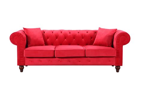 Chesterfield 2 seater settee elegance ruby red velvet sofa offer. Stratford Classic Velvet Fabric Chesterfield Sofa | Fabric ...