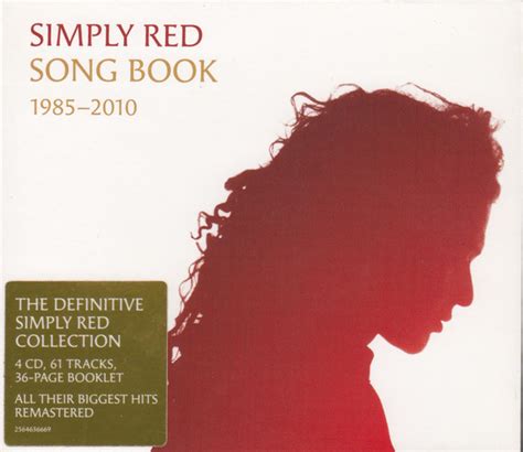 Simply Red Song Book 1985 2010 2013 Cd Discogs