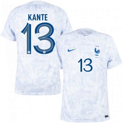 2022 World Cup French Away Team Jersey Kante