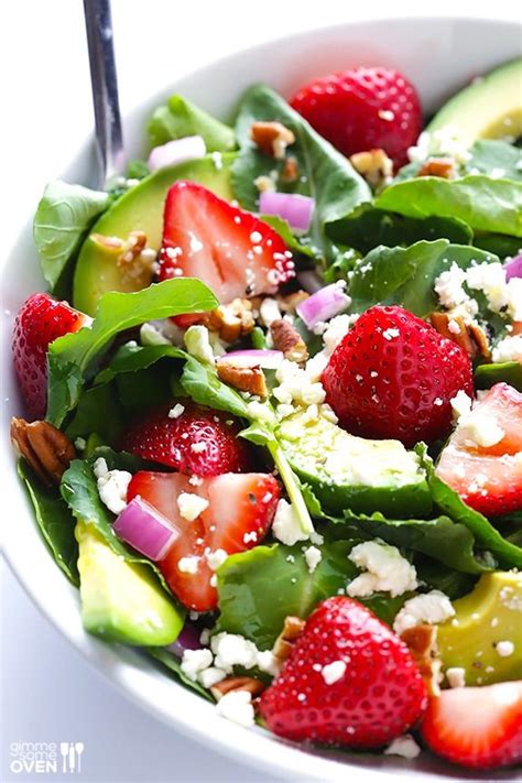 Strawberry Kale Salad Gimme Some Oven Recipe Strawberry Kale