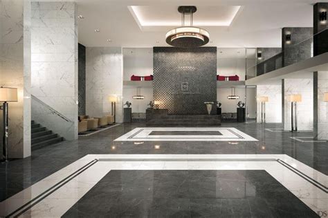Shop wayfair for all the best floor tile. Calacatta and grey stone foyer interior floor tiles floor, flooring, interior design, lobby ...