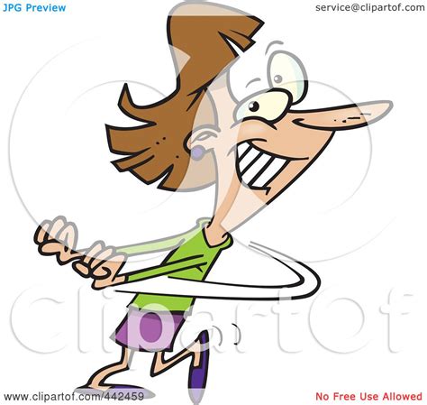 Royalty Free Rf Clip Art Illustration Of A Cartoon Business Woman