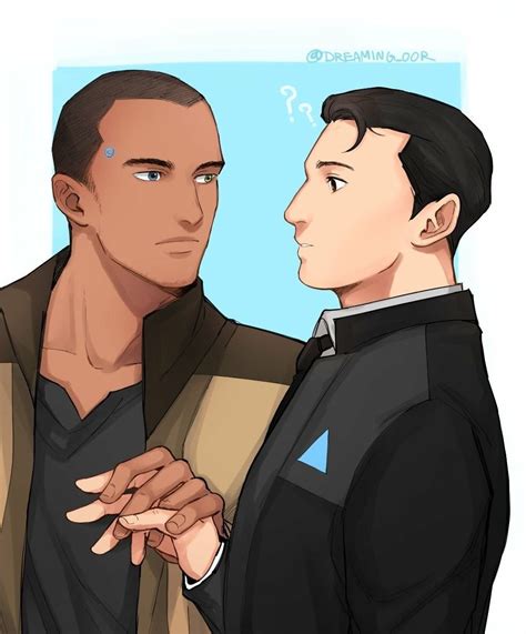 Detroit Become Human Connor And Markus By Dreamingoor Detroit