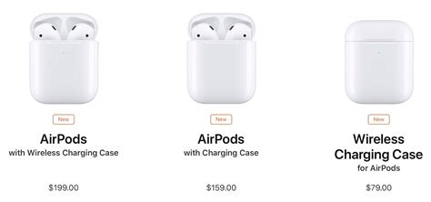 Available with wireless charging case. Thinking of buying AirPods 2? Here's how the new version ...