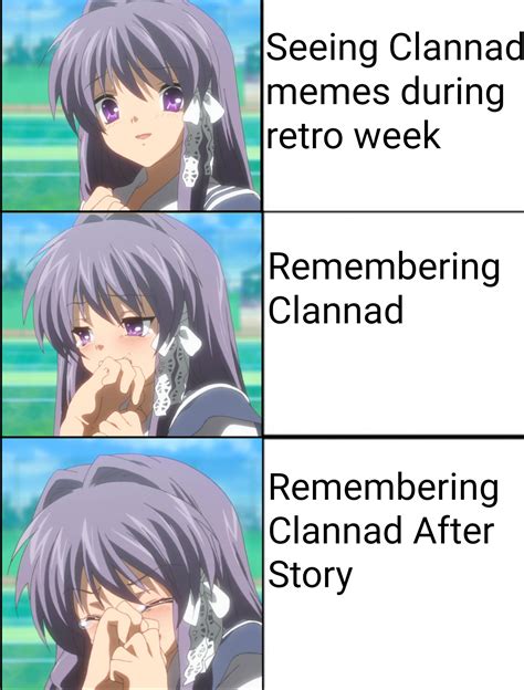 Clannad The Only Anime To Make Me Cry Ranimemes