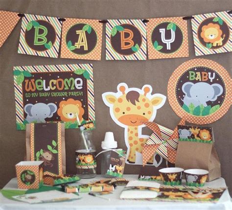 See more ideas about safari party, safari party foods, jungle birthday party. It's A Wild Time With A Boys Safari Baby Shower! - B ...