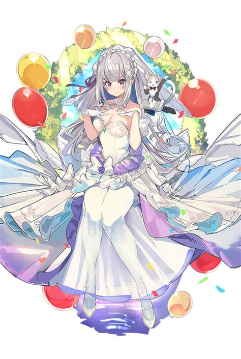 Media Emilia In A Wedding Dress Ft Puck Re Zero X Last Period