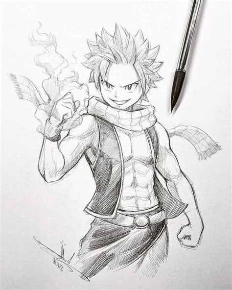 How To Draw Anime Characters Pencil Sketch Black And White Manga Fairy