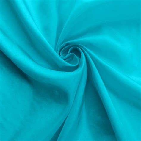 Wholesale Bemberg Anti Static Lining Fabric Aqua 100 Yard Roll Fabric