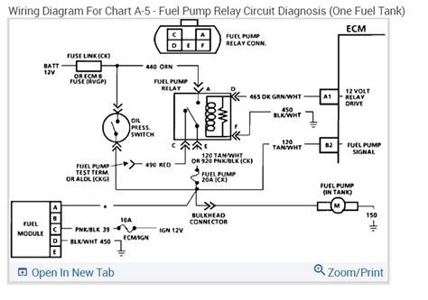 1996 K1500 Fuel Pump Wiring Diagram Wiring Diagram