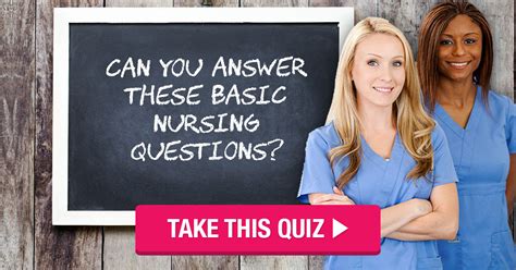 Can You Answer These Basic Nursing Questions Quiz