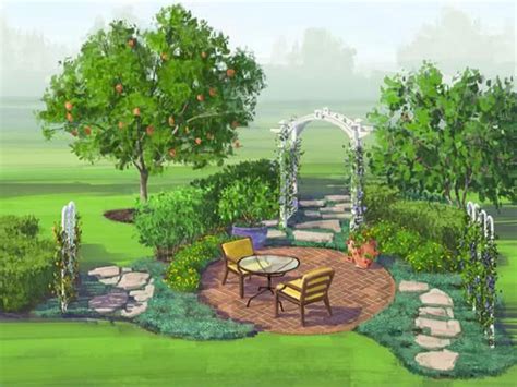 fruit trees home gardening apple cherry pear plum fruit tree orchard layout