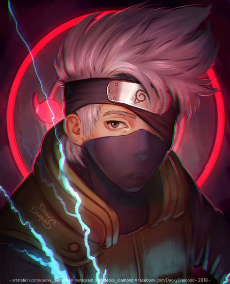 Realistic Kakashi Fan Art